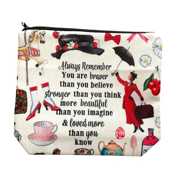 Disney Mary Poppins Travel Cosmetic Storage Bag (NEW) - Picture 1 of 3